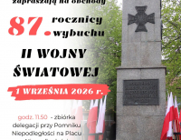 87. rocznica wybuchu II Wojny Światowej