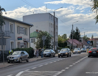Grajewo. Stłuczka trzech aut na Wojska Polskiego