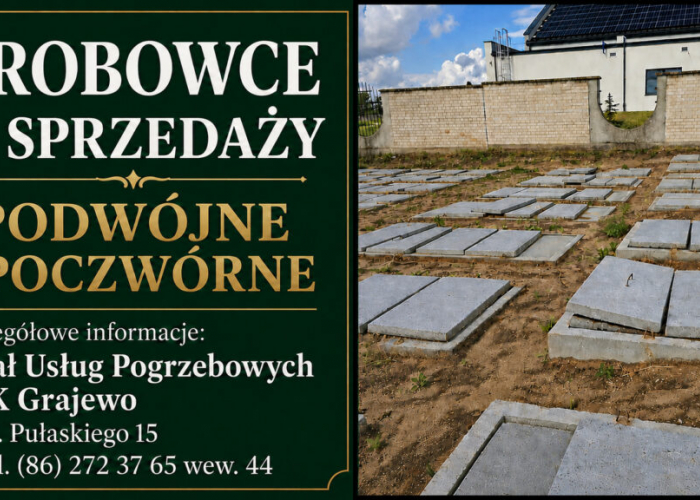PUK. Grobowce dostępne w sprzedaży