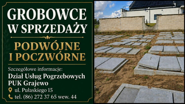 PUK. Grobowce dostępne w sprzedaży