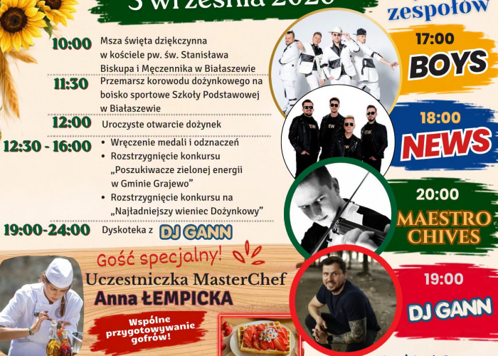 Dożynki w Białaszewie