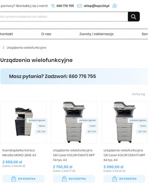 Urządzenia wielofunkcyjne do małej firmy - na jakie parametry zwrócić uwagę?