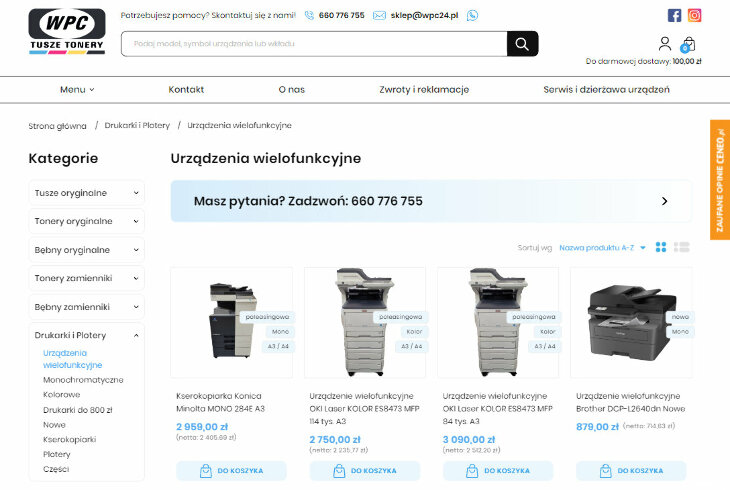Urządzenia wielofunkcyjne do małej firmy - na jakie parametry zwrócić uwagę?