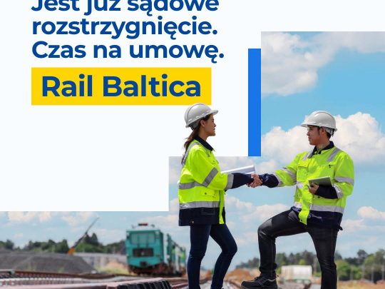 Przełom ws. Rail Baltica Białystok - Ełk! 