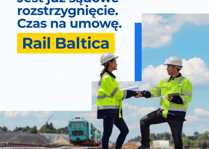 Przełom ws. Rail Baltica Białystok - Ełk! 