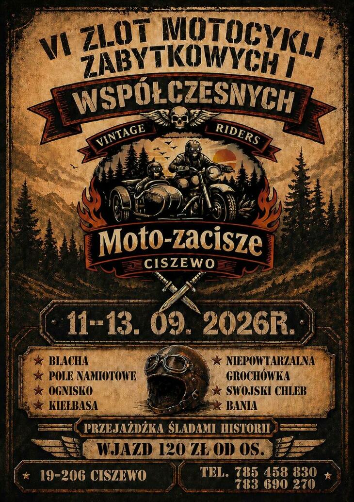 Już w TEN PIĄTEK ruszamy do Ciszewa!   