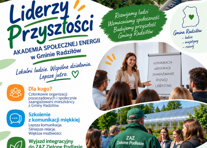 Trzy inicjatywy z gminy Radziłów otrzymały wsparcie