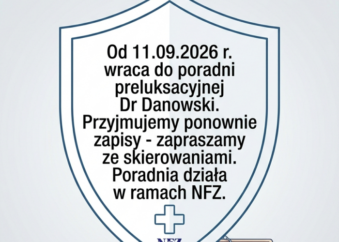 Poradnia preluksacyjna w ramach NFZ - Medicus zaprasza
