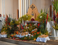 Uroczystości odpustowo-dożynkowe w Rajgrodzie