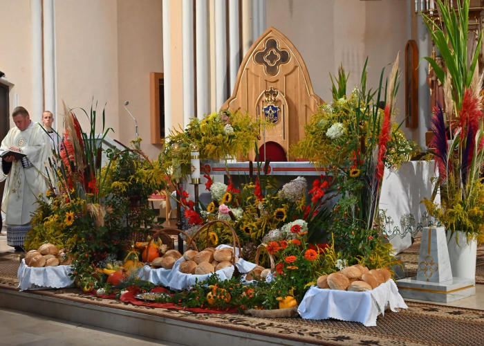 Uroczystości odpustowo-dożynkowe w Rajgrodzie