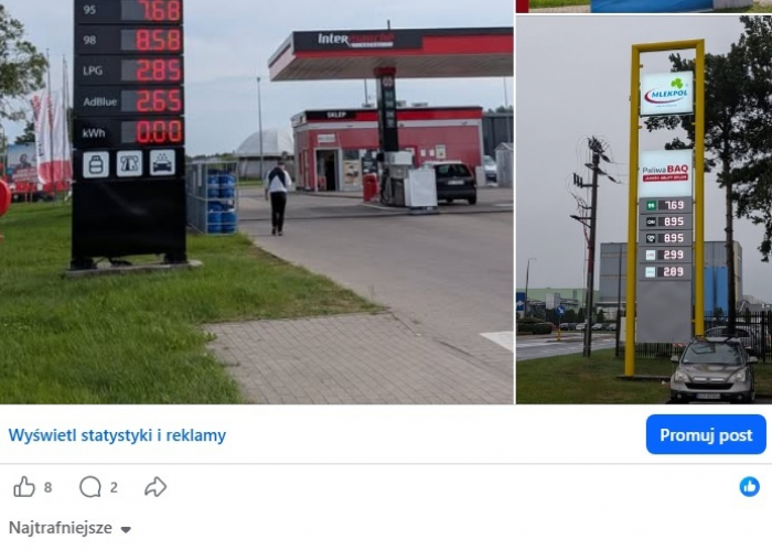 Paliwo po 3 zł dla Ukrainy? Wyjaśniamy powracający na stacjach mit