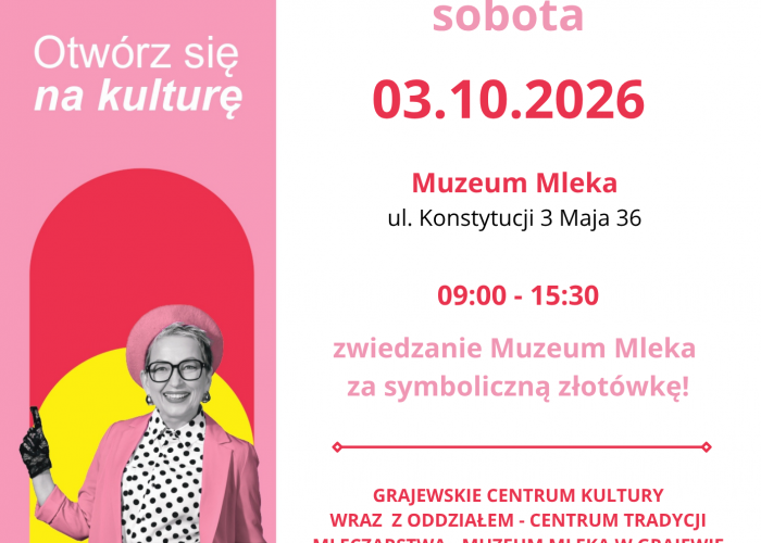 Weekend seniora z kultura w Muzeum Mleka w Grajewie