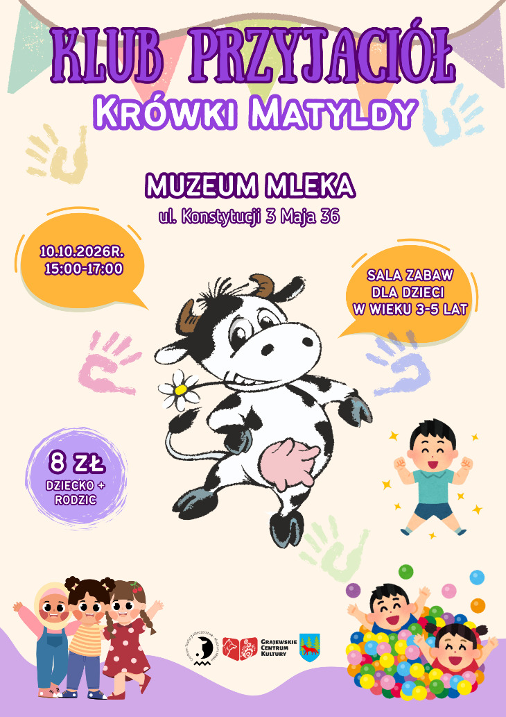 Klub Przyjaciół Krówki Matyldy w Muzeum Mleka