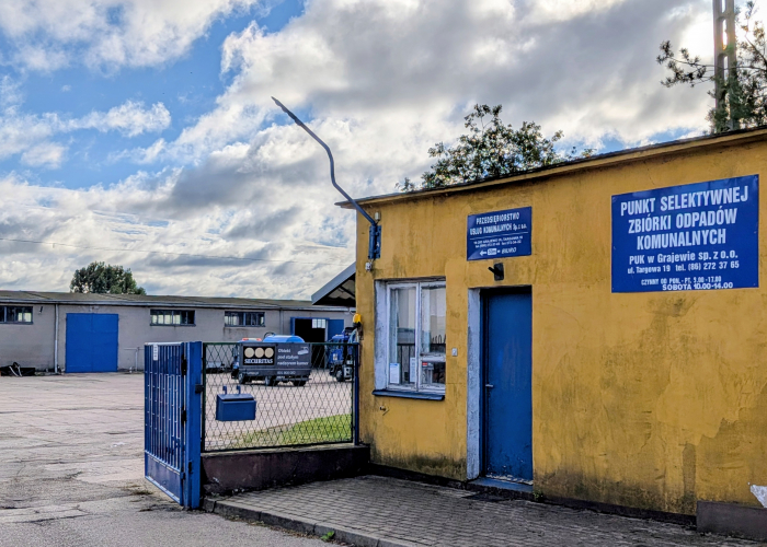 PSZOK przy ul. Targowej ponownie przyjmuje odpady wielkogabarytowe