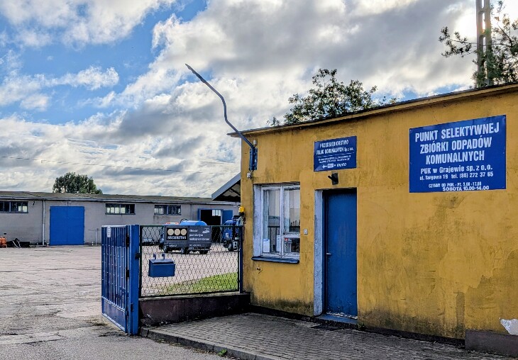 PSZOK przy ul. Targowej ponownie przyjmuje odpady wielkogabarytowe