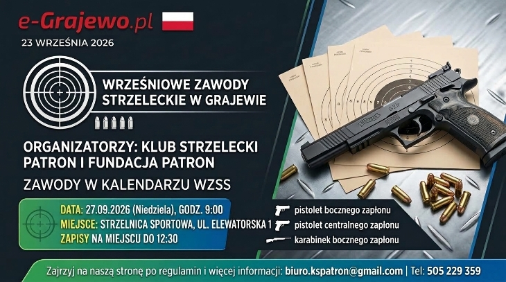 Wrześniowe Zawody Strzeleckie w Grajewie (27.09)