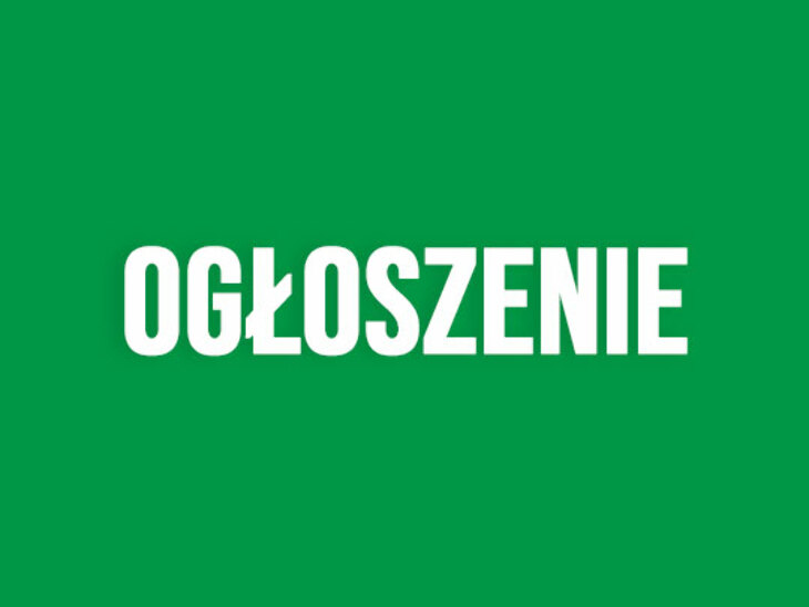 Ogłoszenie Wójta Gminy Wąsosz