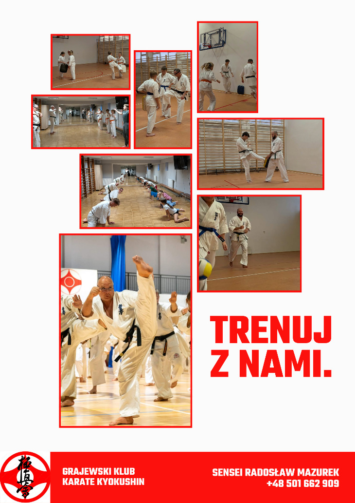 Zapraszamy na treningi Karate Kyokushin w Grajewie! 