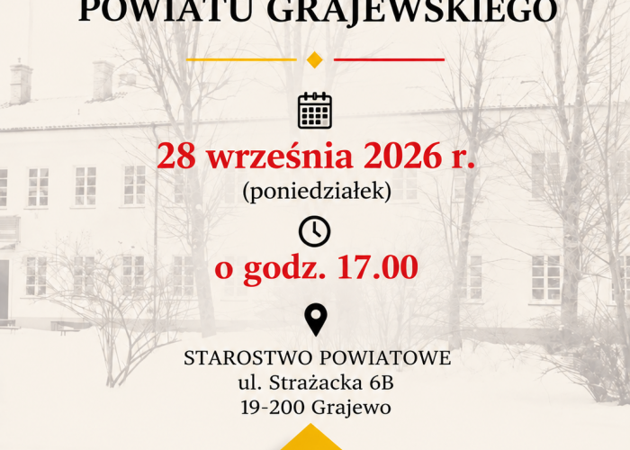  XXXIII sesja Rady Powiatu Grajewskiego