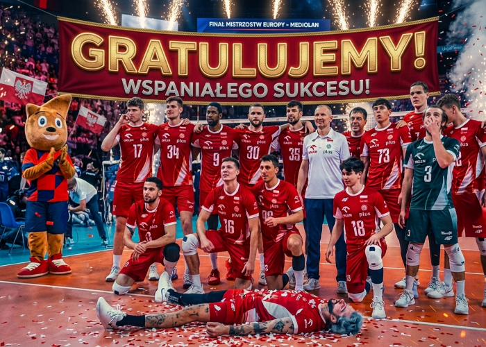 Mamy to! Polska siatkarskim mistrzem Europy