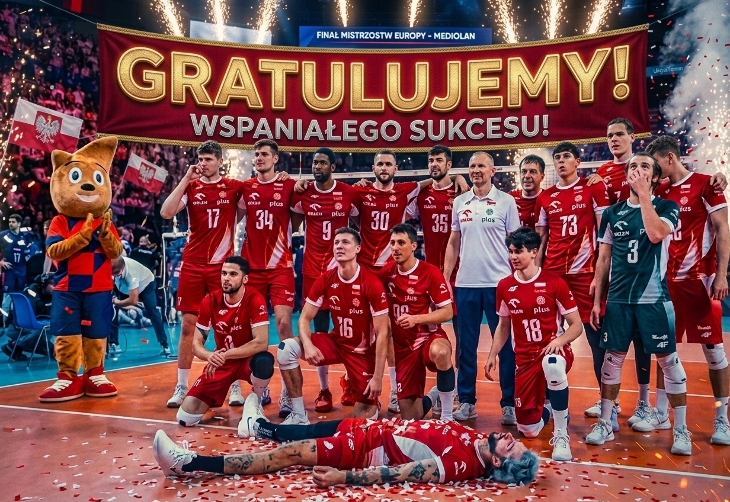 Mamy to! Polska siatkarskim mistrzem Europy