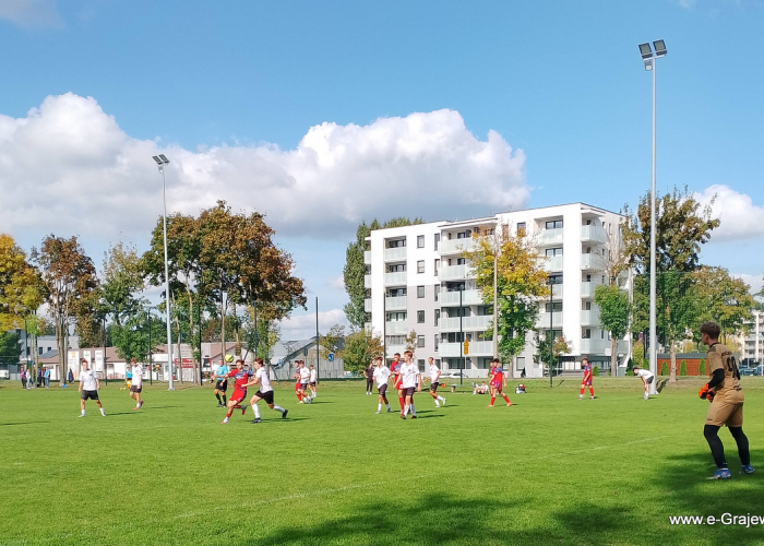 Junior Młodszy: Warmia Grajewo - Progres Białystok 3:1