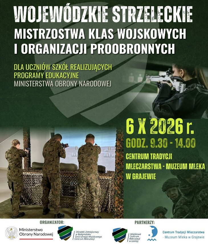 Strzeleckie Mistrzostwa Klas Wojskowych w Grajewie