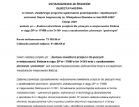 Biebrza: Powstanie bezpieczne oświetlenie przejścia dla pieszych