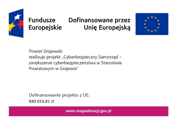Powiat. Prawie milion złotych na cyfrowe bezpieczeństwo