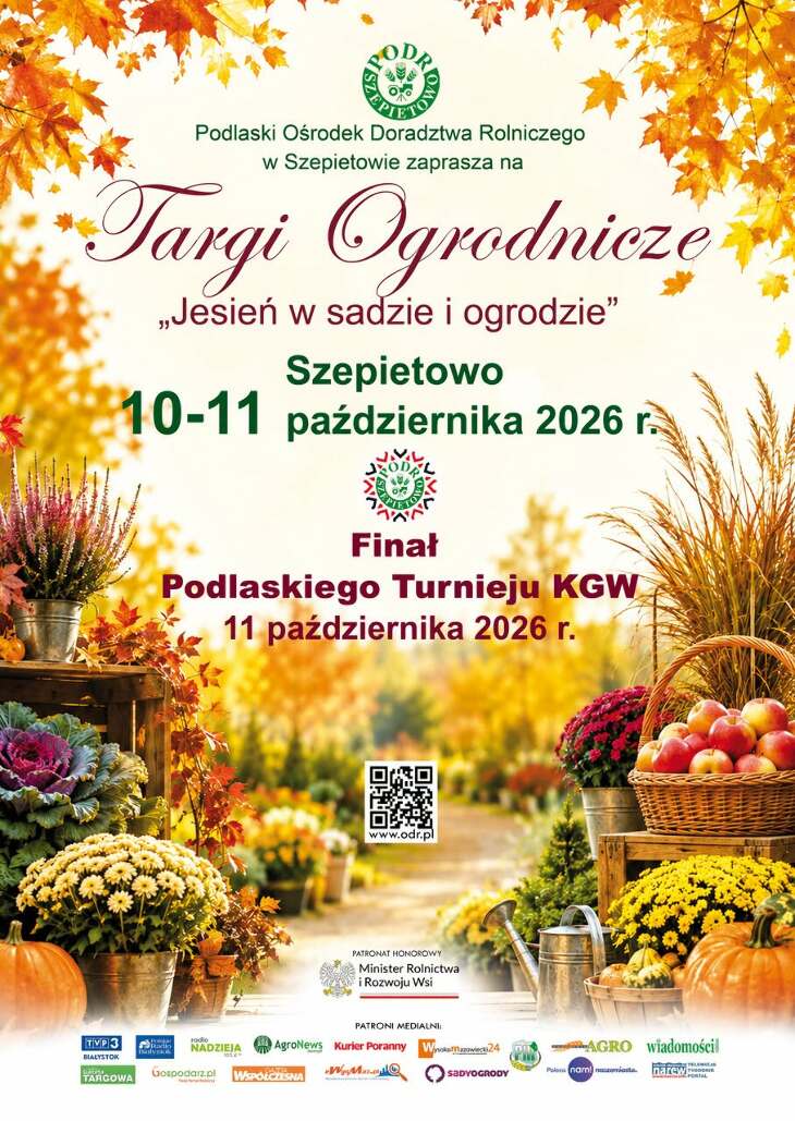Zaprasza na Targi Ogrodnicze w Szepietowie 