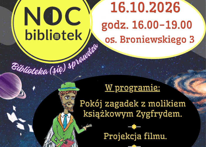 Noc Bibliotek w Grajewie (16.10)