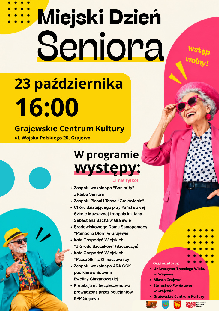 Miejski Dzień Seniora w Grajewie (12.10)