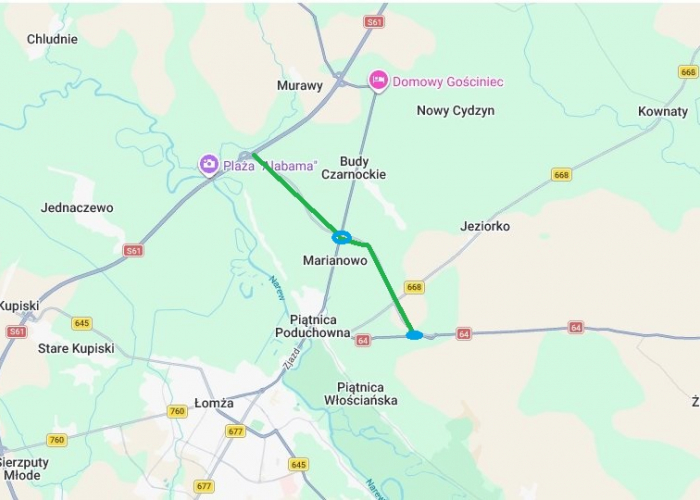 Łomża. Ostatni element łączący trasę S61 z DK64