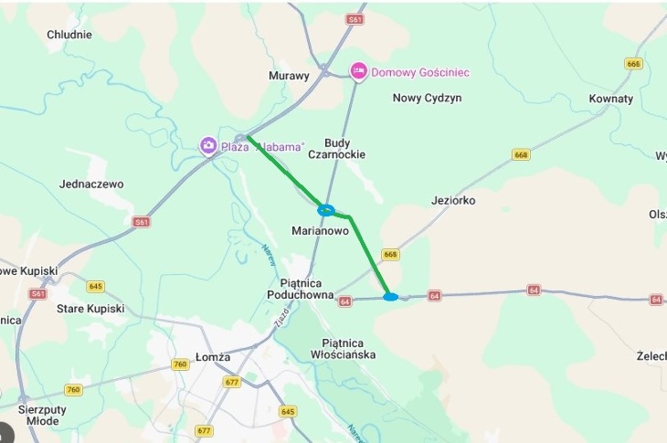 Łomża. Ostatni element łączący trasę S61 z DK64