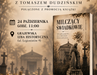 Spotkanie autorskie z Tomaszem Dudzińskim (24.10)