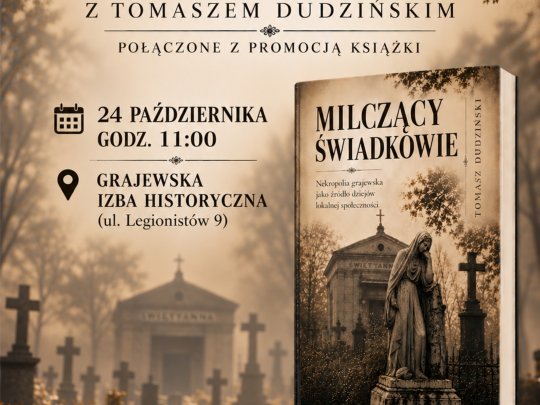 Spotkanie autorskie z Tomaszem Dudzińskim (24.10)