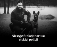Tragiczna wiadomość z Ełku. Nie żyje funkcjonariusz policji