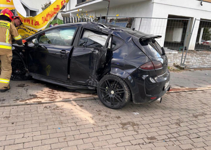 Brawurowy rajdu 21-latka w Ełku (foto)