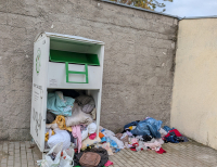 Problem z odbiorem używanej odzieży na Osiedlu Południe
