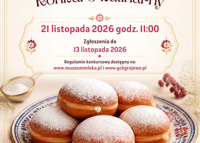 Konkurs kulinarny ?Pączki, pączusie? w Grajewie