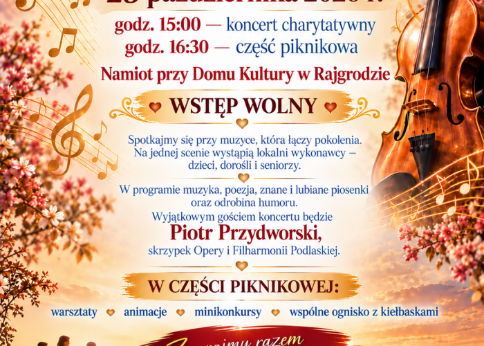 WIELOPOKOLENIOWY AKORD SERCA - zagrajmy razem dla Gabrysia