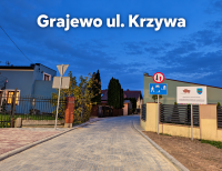 Ulica Krzywa w Grajewie już przejezdna!
