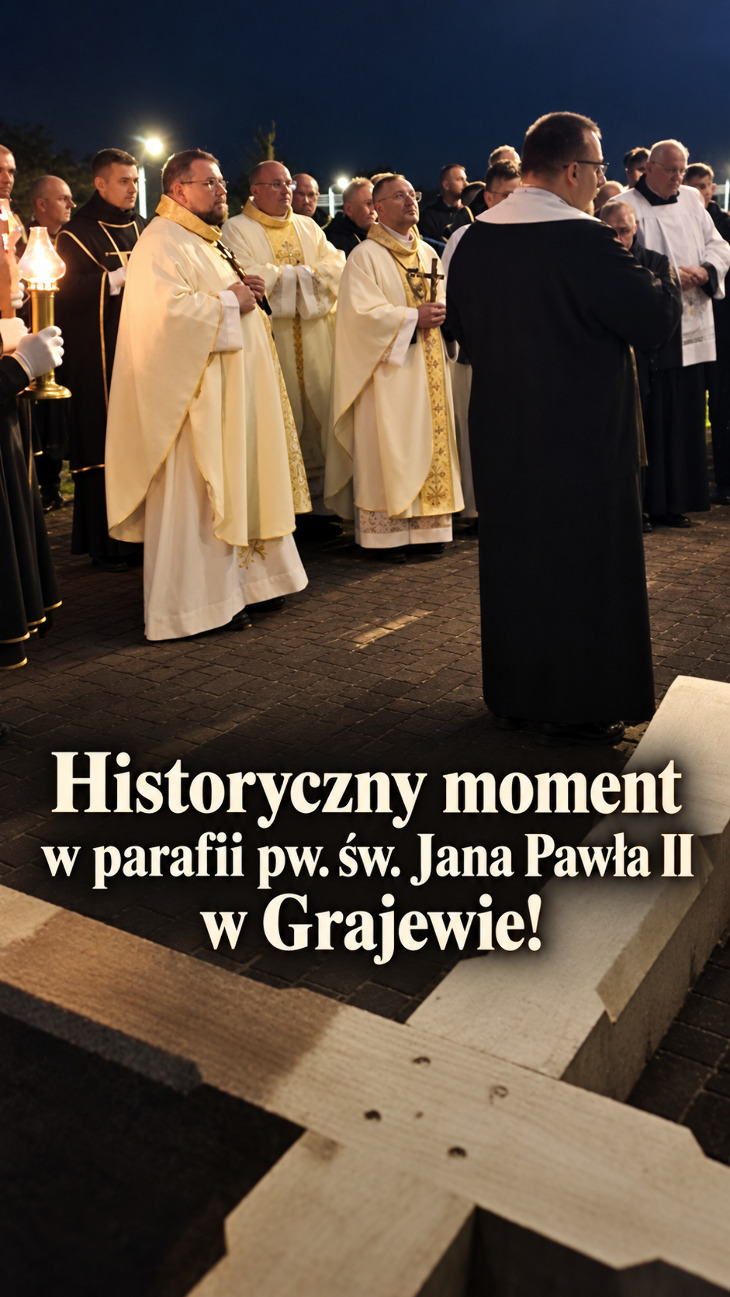 Historyczne wydarzenie w parafii pw. św. Jana Pawła II