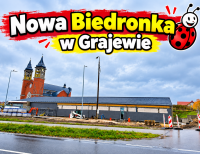 Nowa Biedronka. Trwają prace budowlane w sąsiedztwie kościoła i Dino