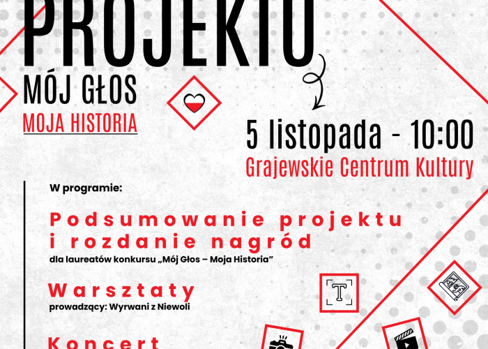 GCK. Podsumowanie projektu ?Mój głos ? moja historia