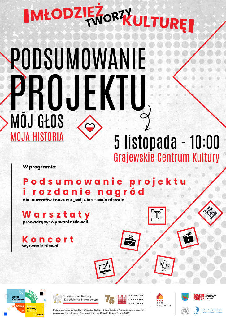GCK. Podsumowanie projektu ?Mój głos ? moja historia