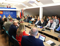 Nagrody i stypendia Starosty wręczone podczas sesji Rada Powiatu