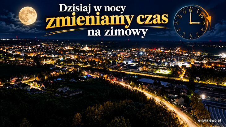 Tej nocy przestawiamy zegarki i pośpimy godzinę dłużej!