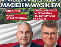 Spotkanie z europosłem Maciejem Wąsikiem i posłem Kazimierzem Gwiazdowskim 