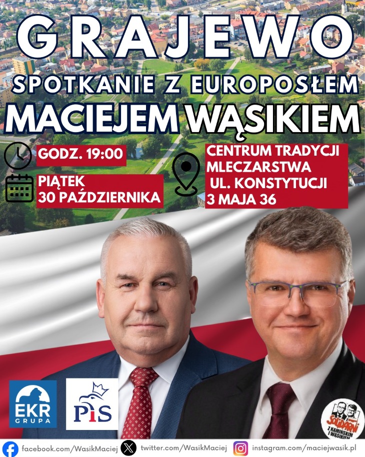 Spotkanie z europosłem Maciejem Wąsikiem i posłem Kazimierzem Gwiazdowskim 